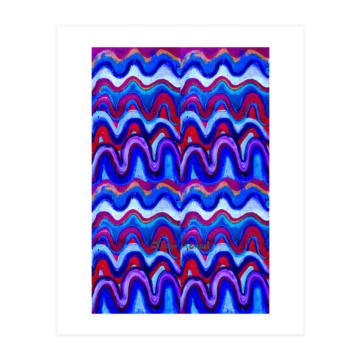 Pop Abstract A 25 (Print Only)