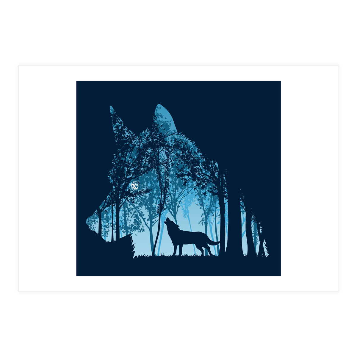 Wolf Forest (Print Only)