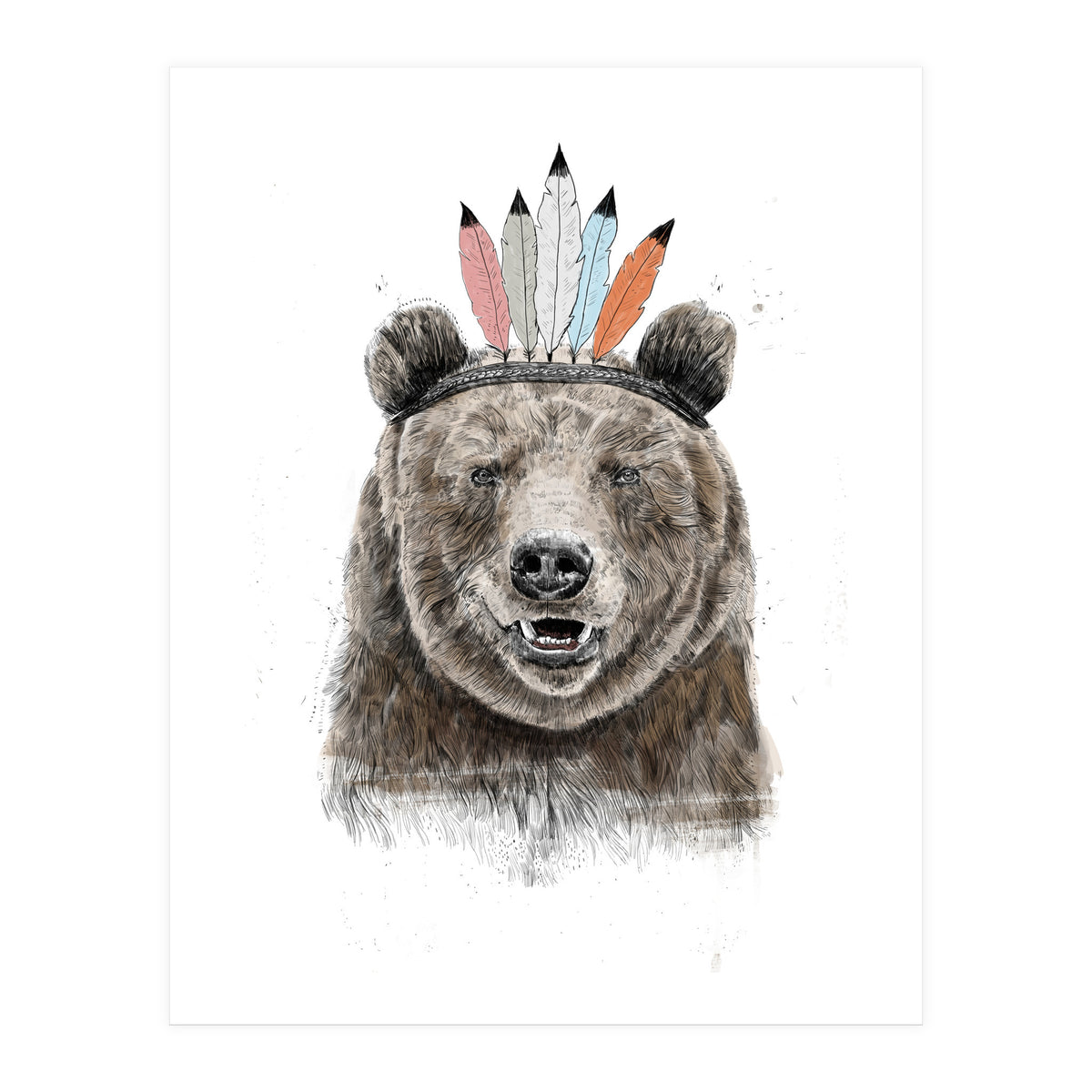Festival Bear (Print Only)