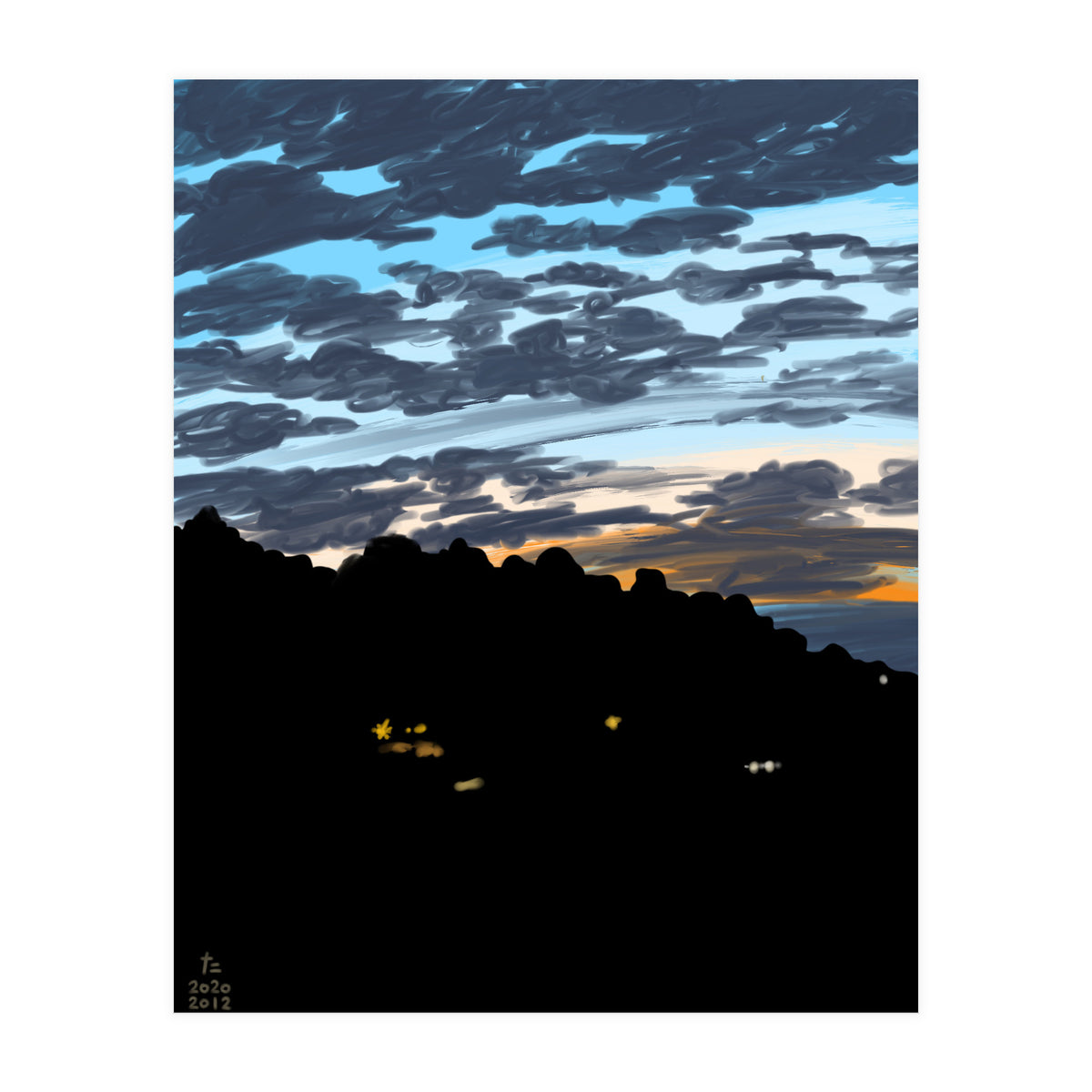 Blue Twilight (Print Only)
