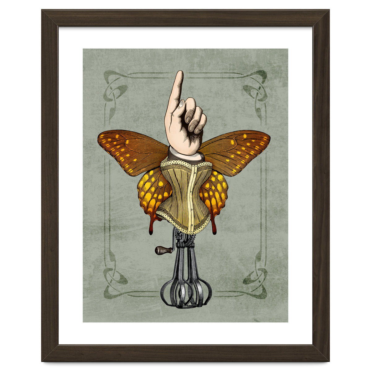 Butterhand Portrait