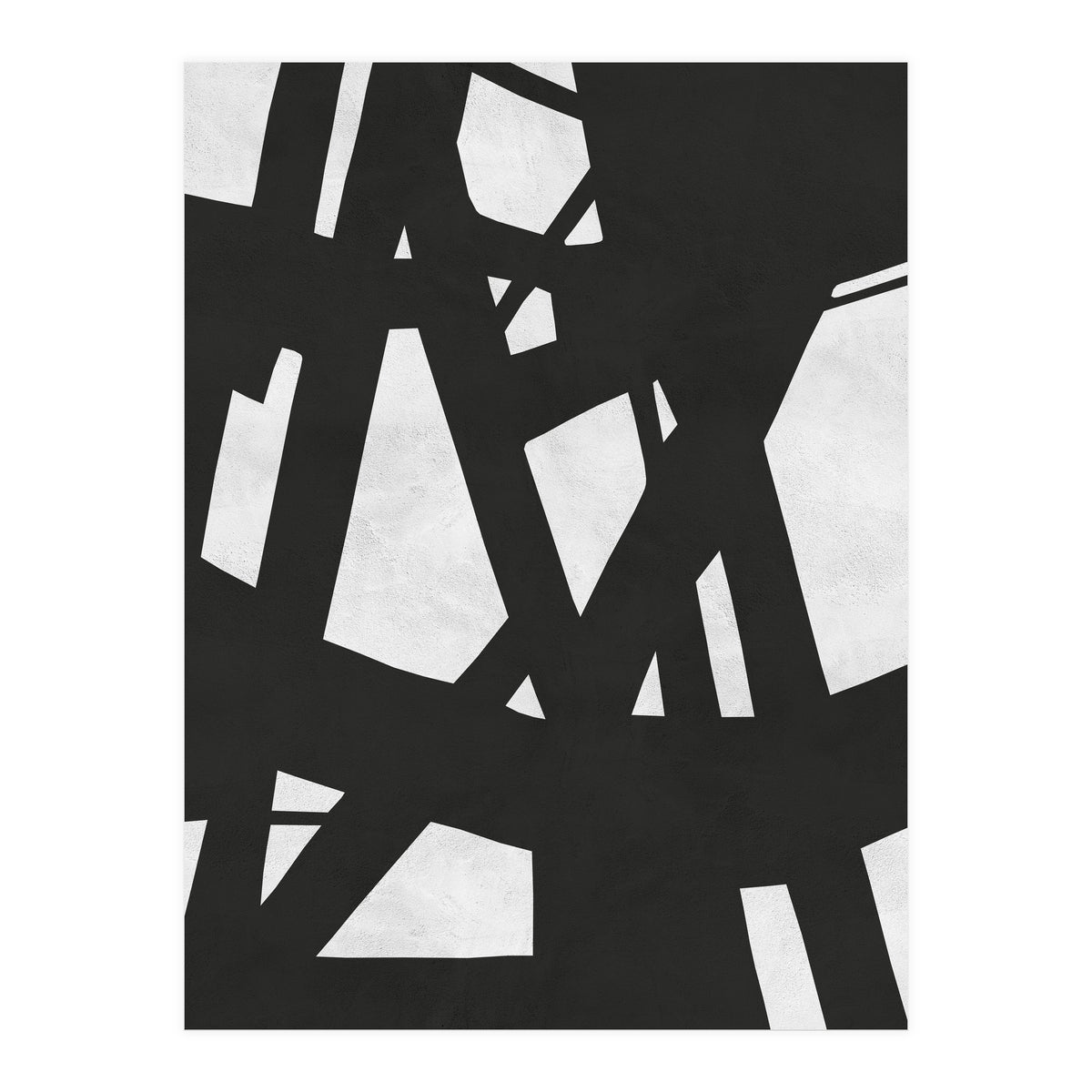 Expressionist black and white I (Print Only)