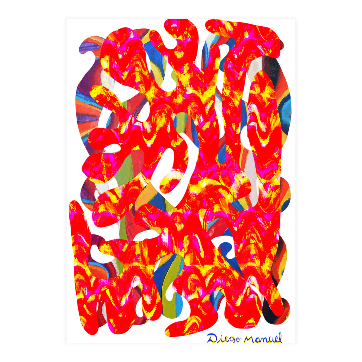 Pop Abstract Asimetrico 26 Copia (Print Only)