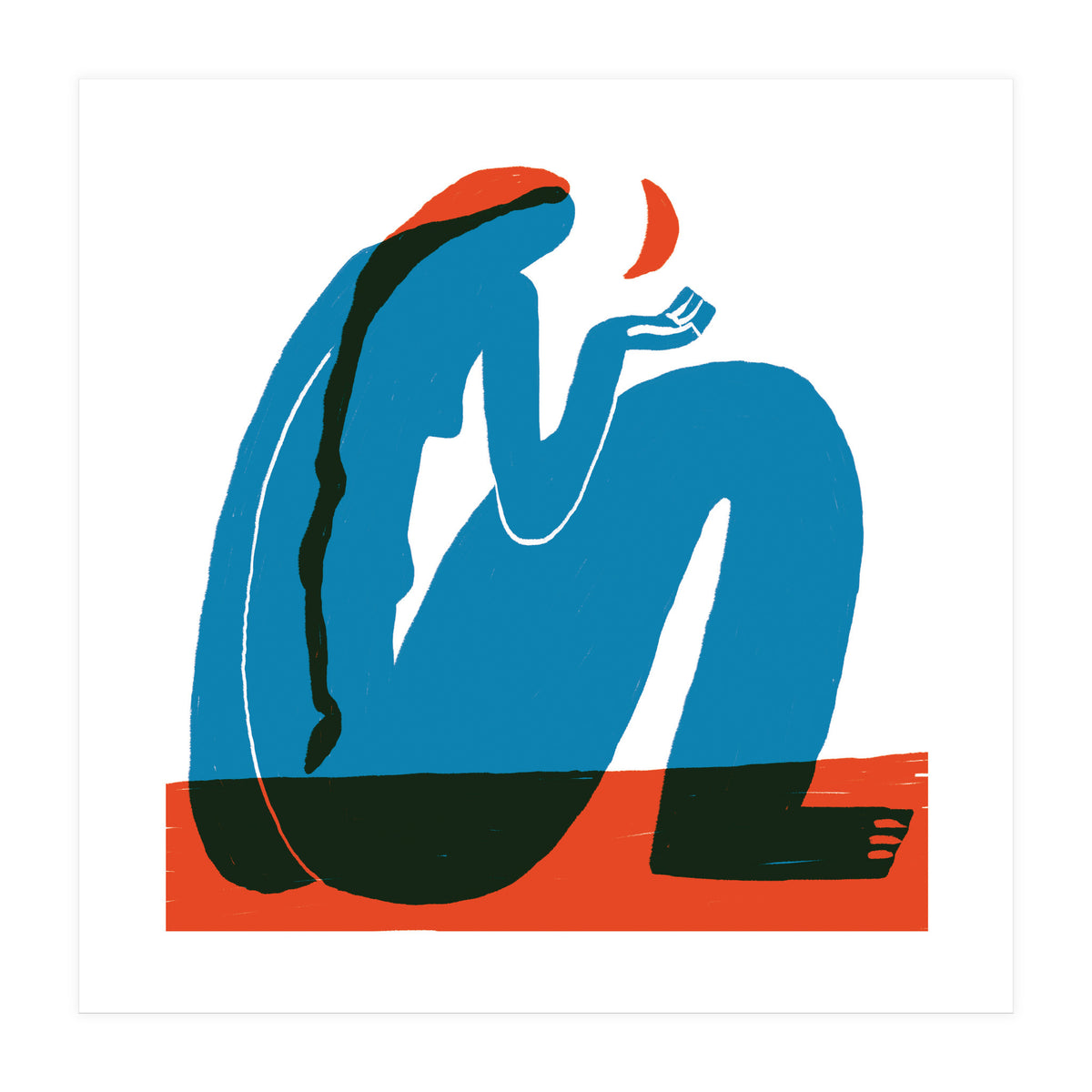 Hey Moon (Print Only)