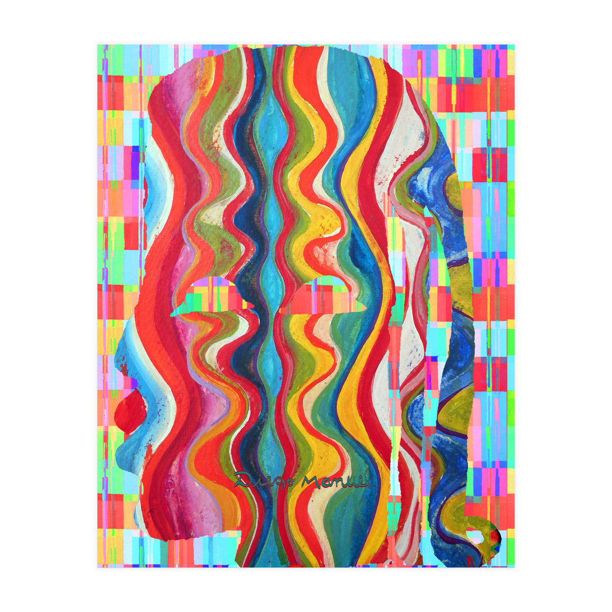 Abstracto Pop Nuevo B Nuevo 9 (Print Only)