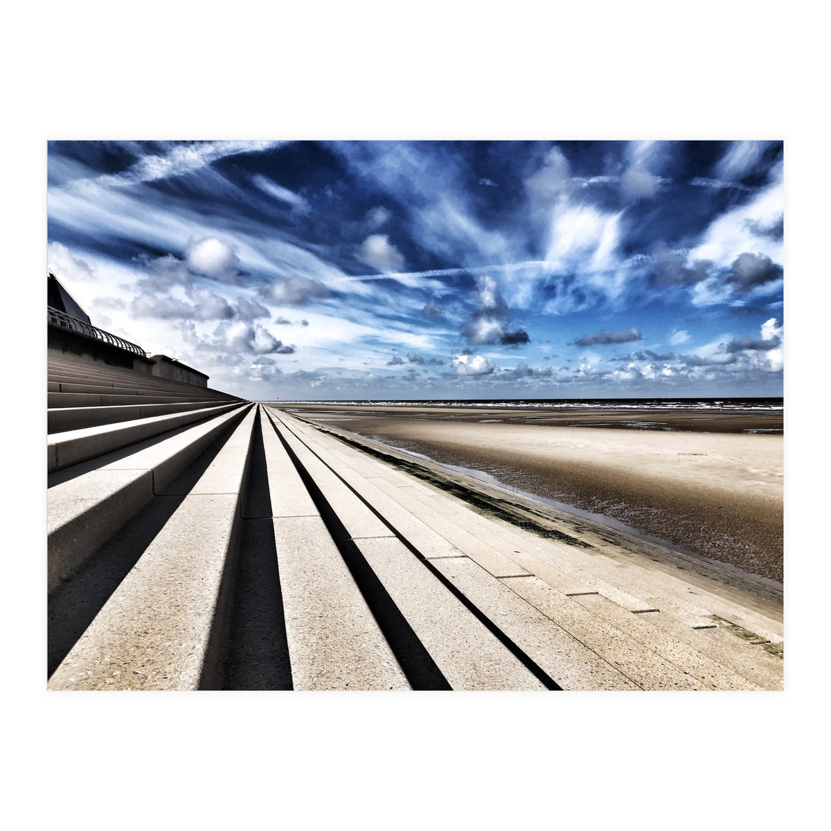 Blackpool Beachfront Img 9902 (Print Only)