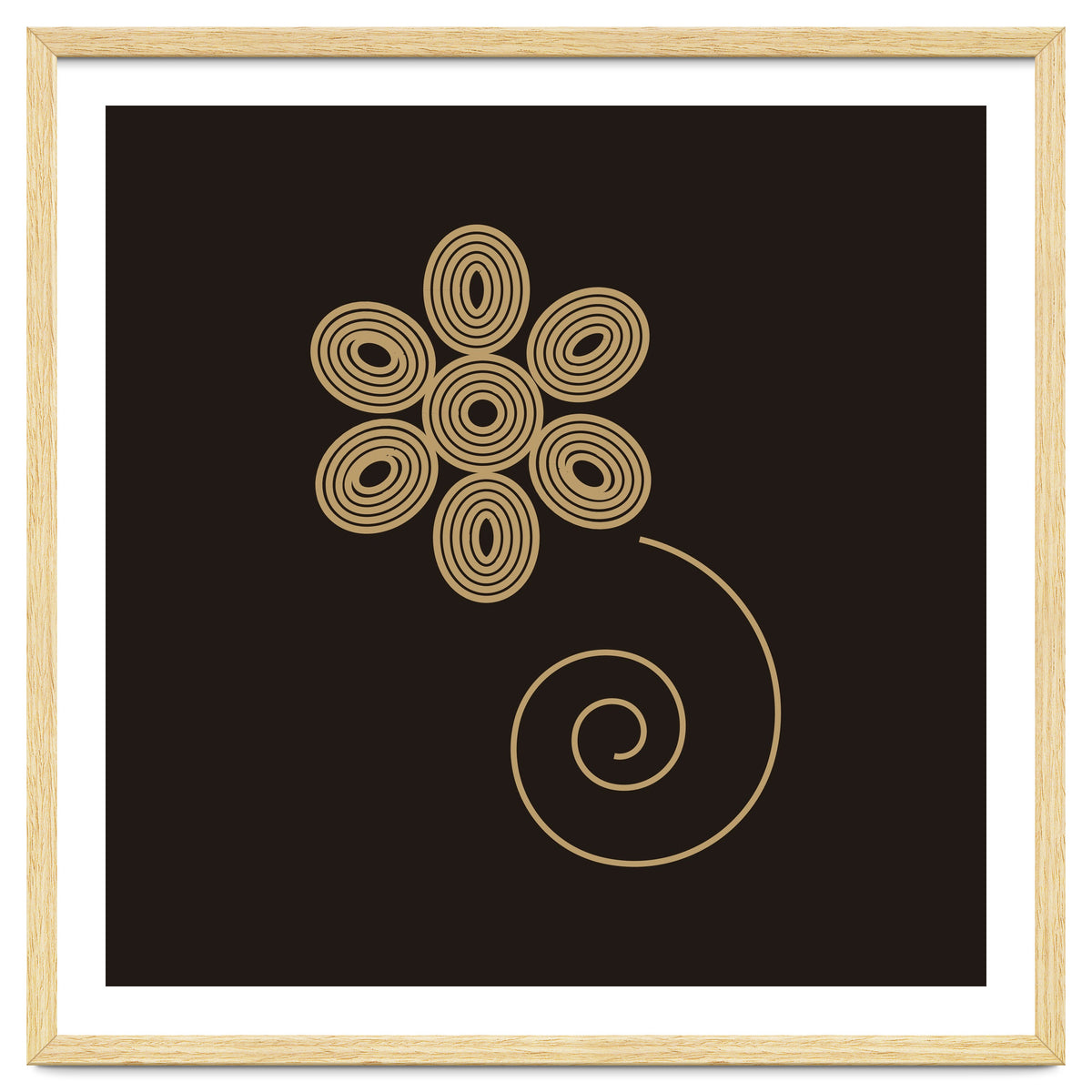 Golden flower | geometric minimal