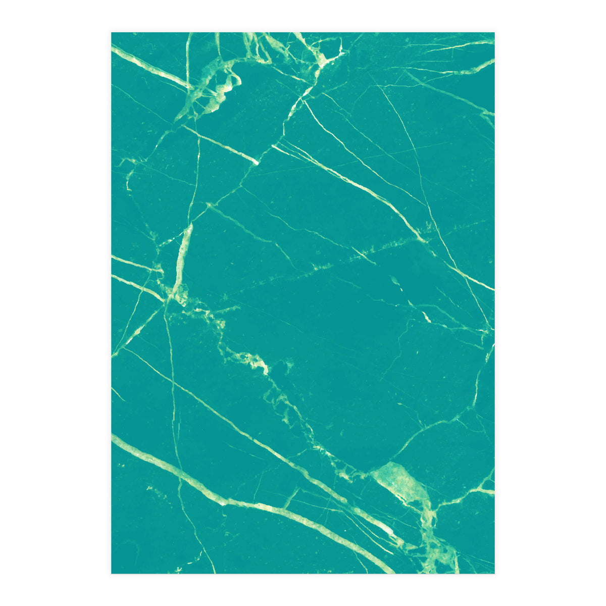 Turquoise Marble (Print Only)
