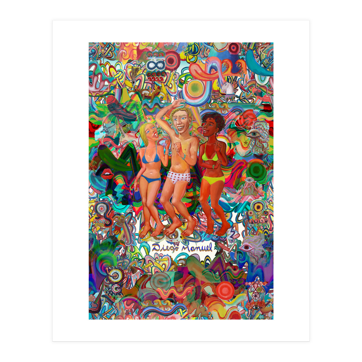 Graffitis 2021 Tapiz 93 (Print Only)