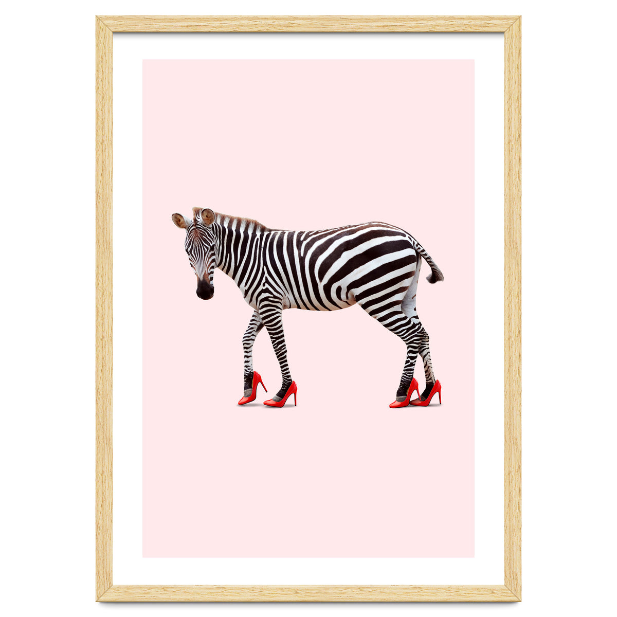 Zebra Heels