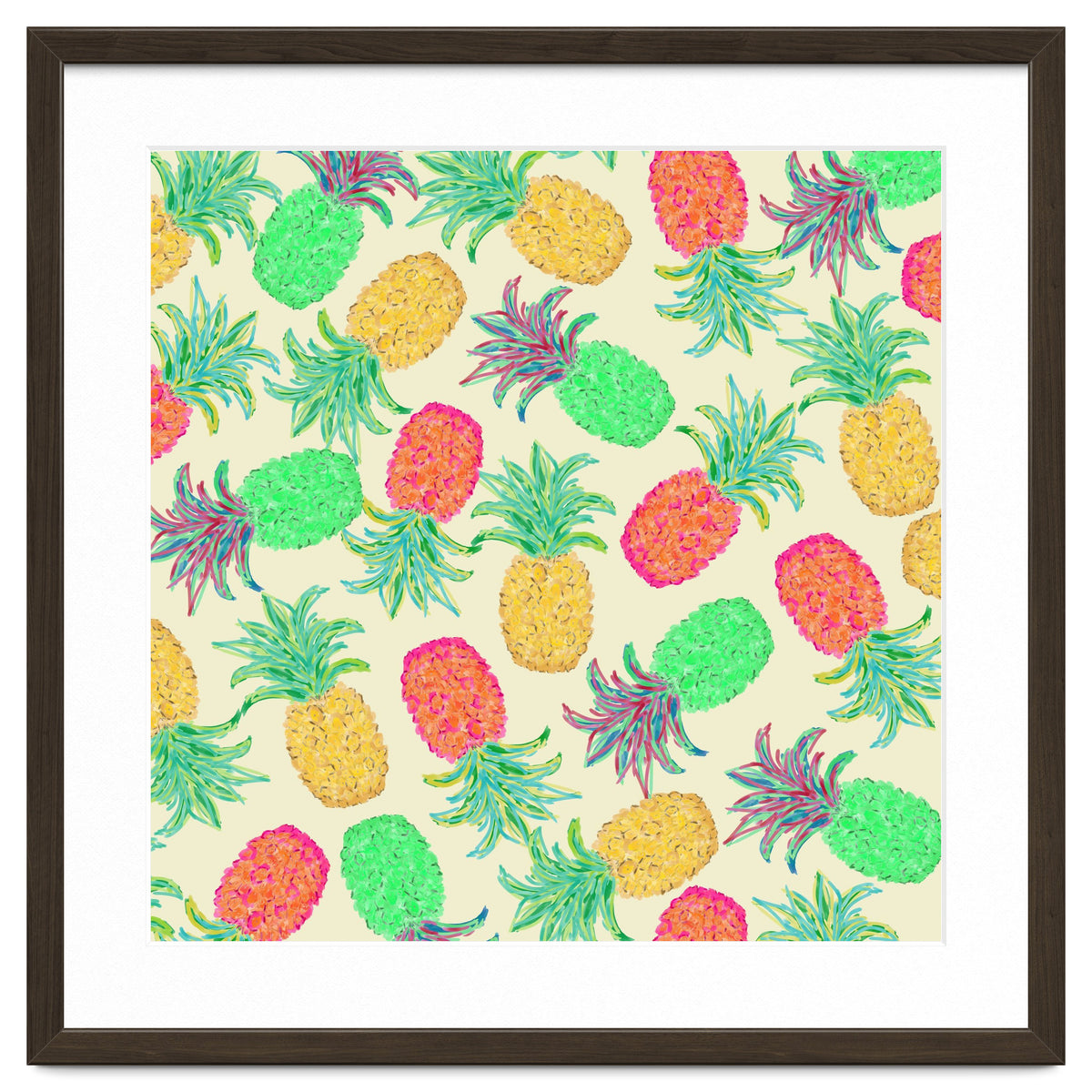 Pineapple Pandemonium Multicolo