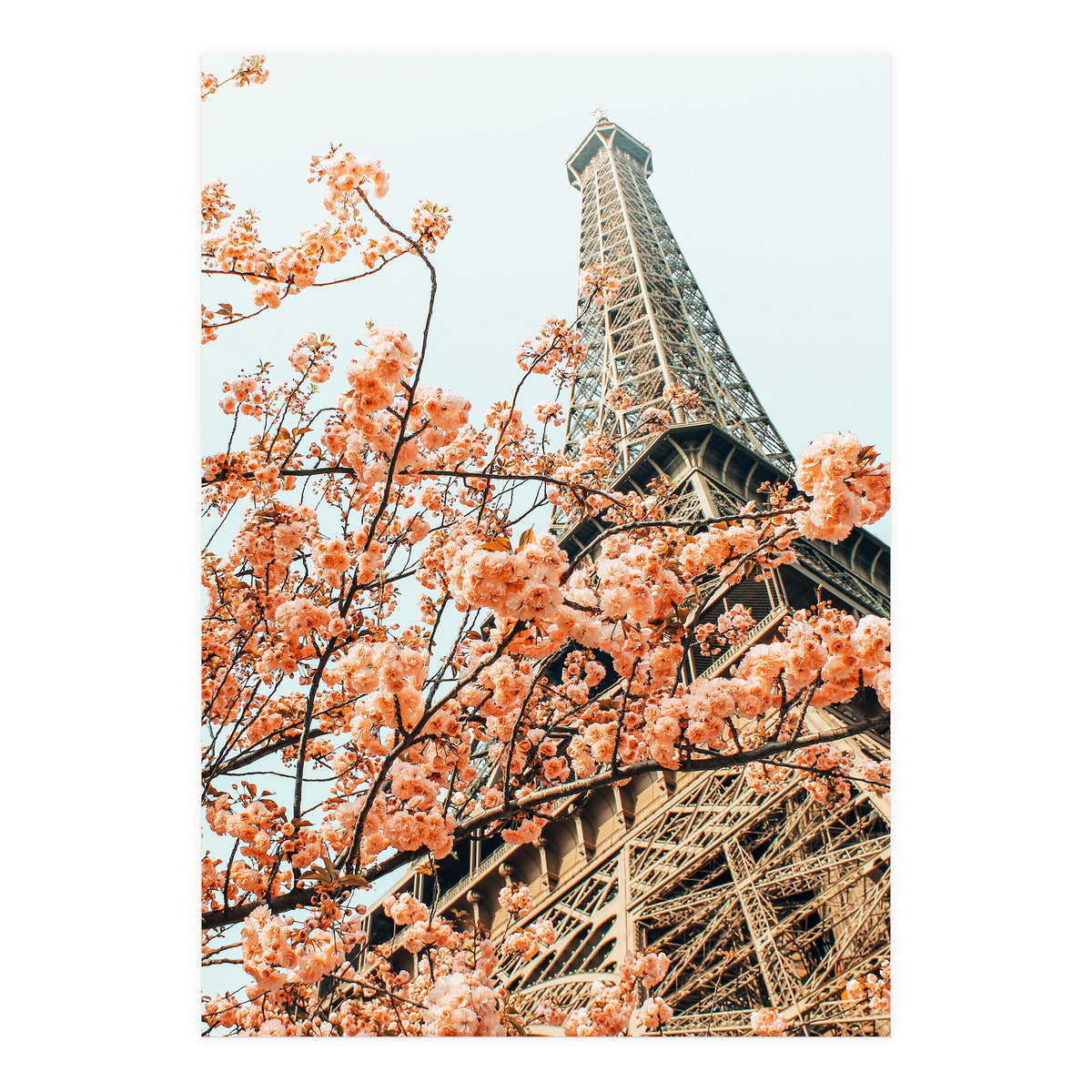 Paris in Spring | Travel Photography Eifel Tower | Wonder Building Architecture Love (Print Only)