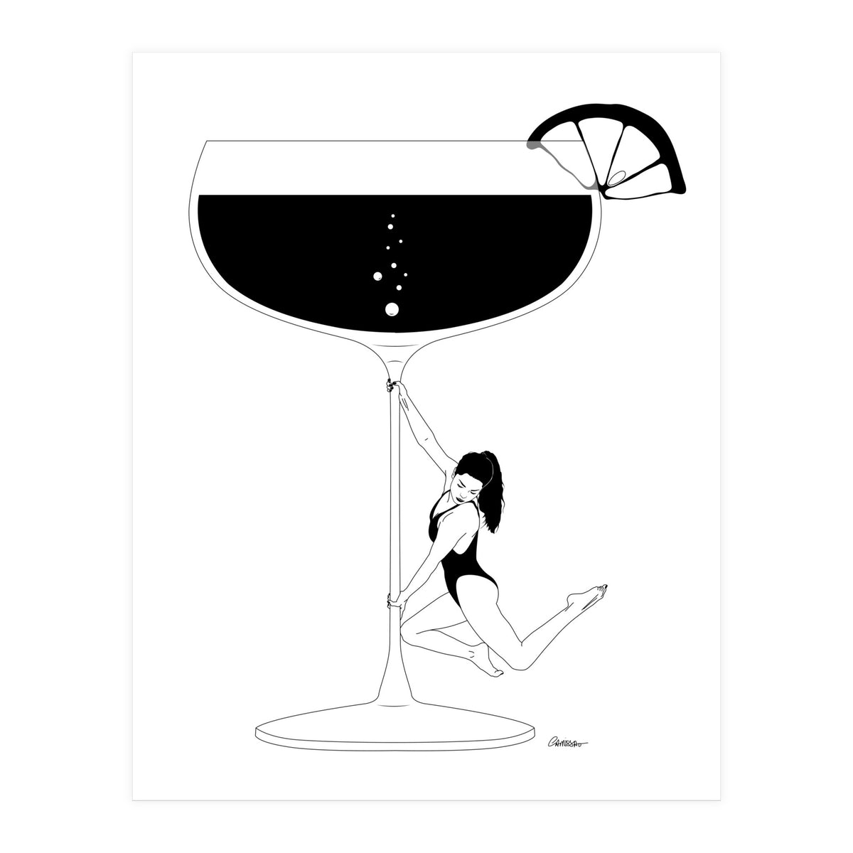 Cocktail Dance (Print Only)