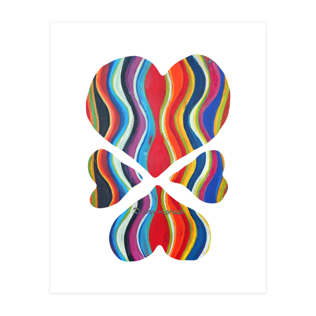 4 Corazones 14  (Print Only)