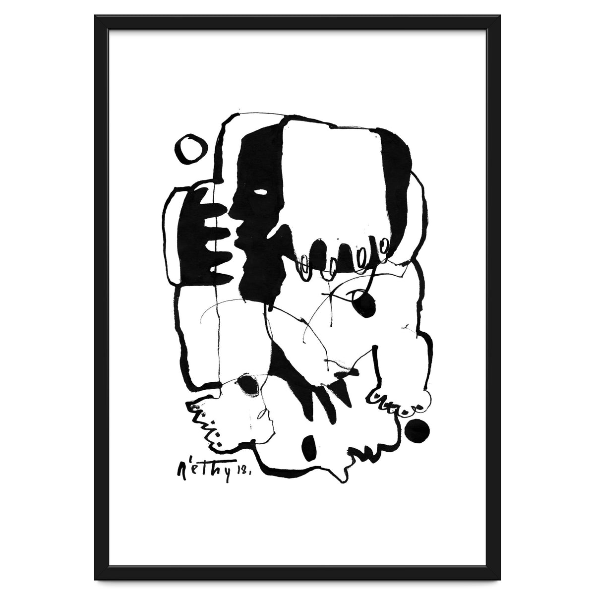 Everlasting Fight - b&w