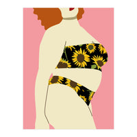 Sunflower Swimsuit (Print Only)