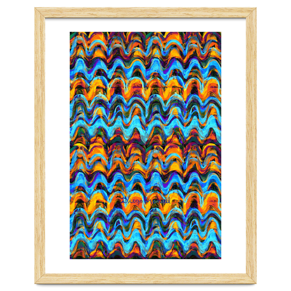 Pop abstract color full