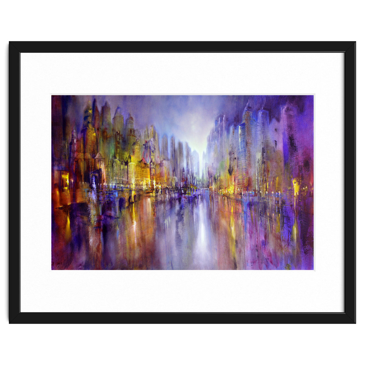 Stadt Am Fluss - city on the riverside