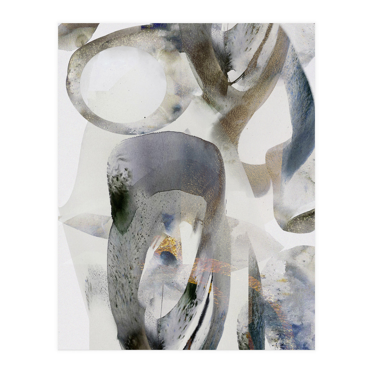 Abstract Aquarell 5 (Print Only)