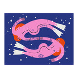 Swirling In The Deep Pisces (Print Only) thumbnail