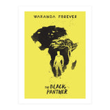 Black Panther movie poster (Print Only) thumbnail