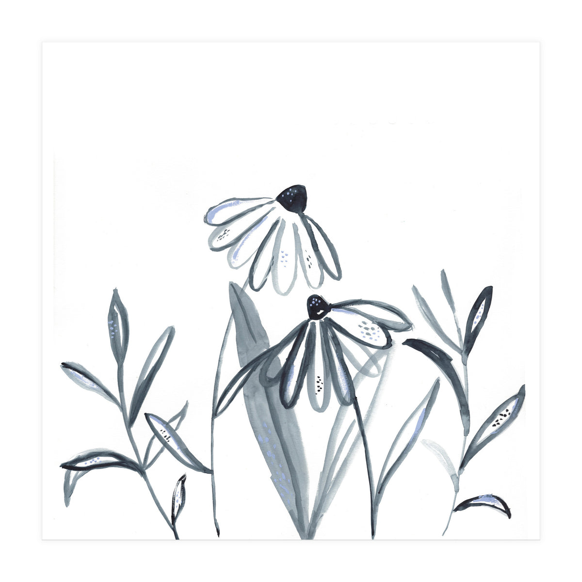 Meadow Line Work Square (Print Only)