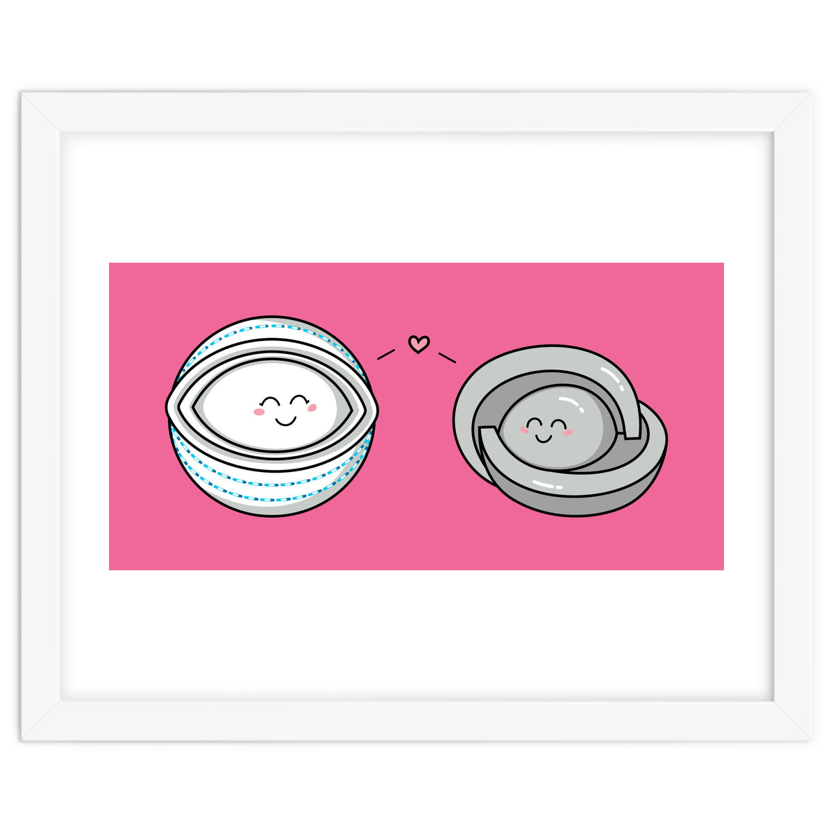 Kawaii Cute Timeless Mothership and Lifeboat Time Machines