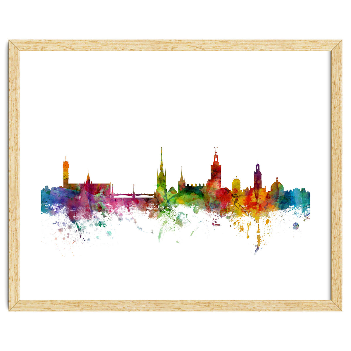 Stockholm Sweden Skyline