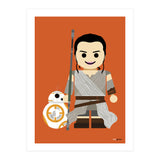 BB8 and Rey Toy (Print Only) thumbnail
