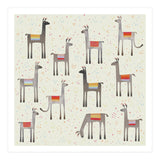 Llamas in a Meadow (Print Only) thumbnail