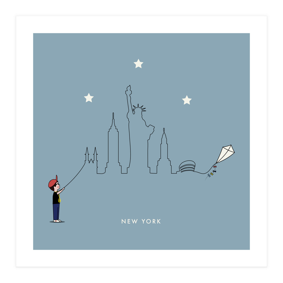 Kein Design New York Boy (Print Only)