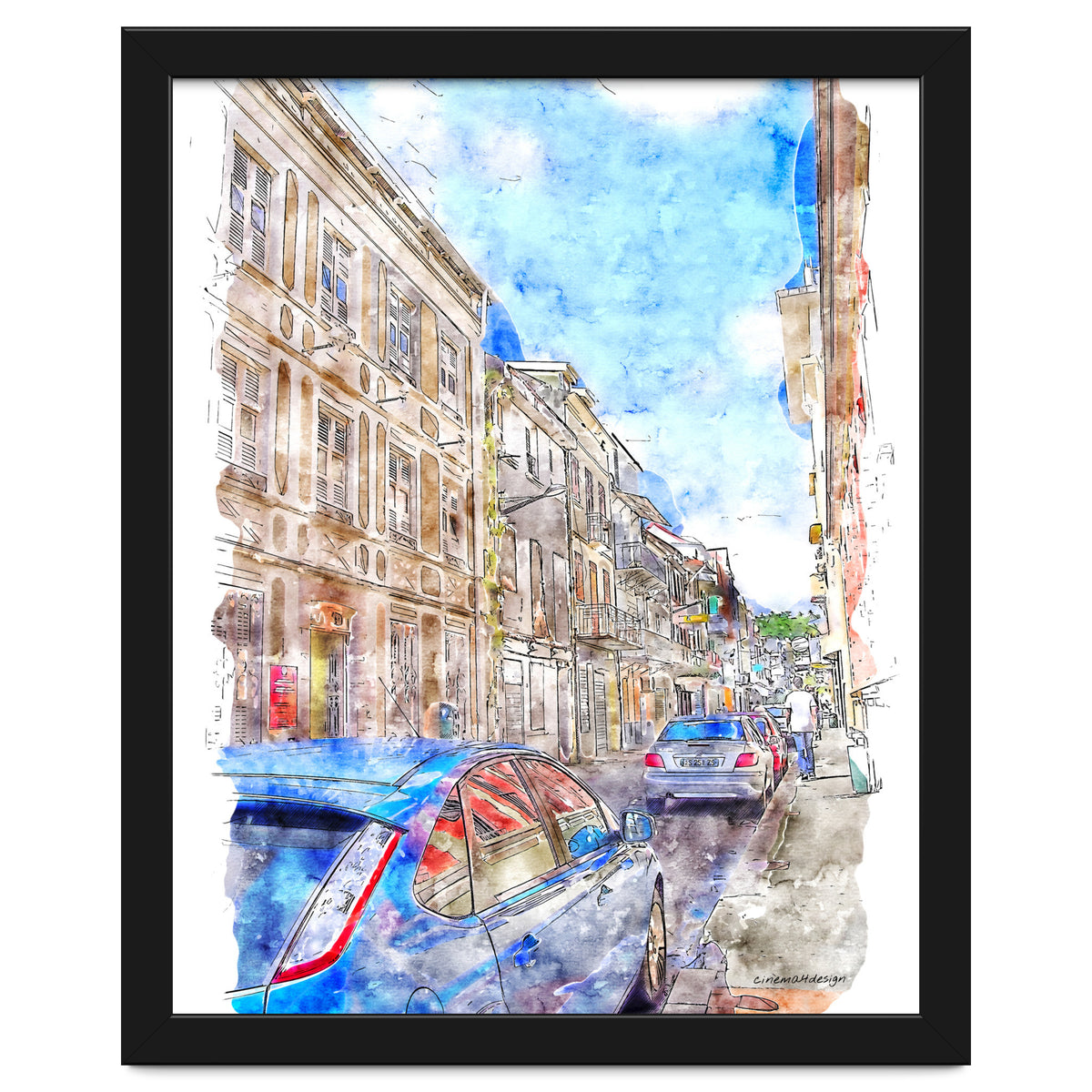 Street of Fort-de-France