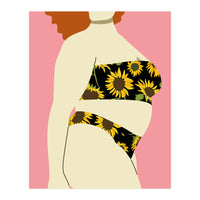 Sunflower Swimsuit (Print Only)