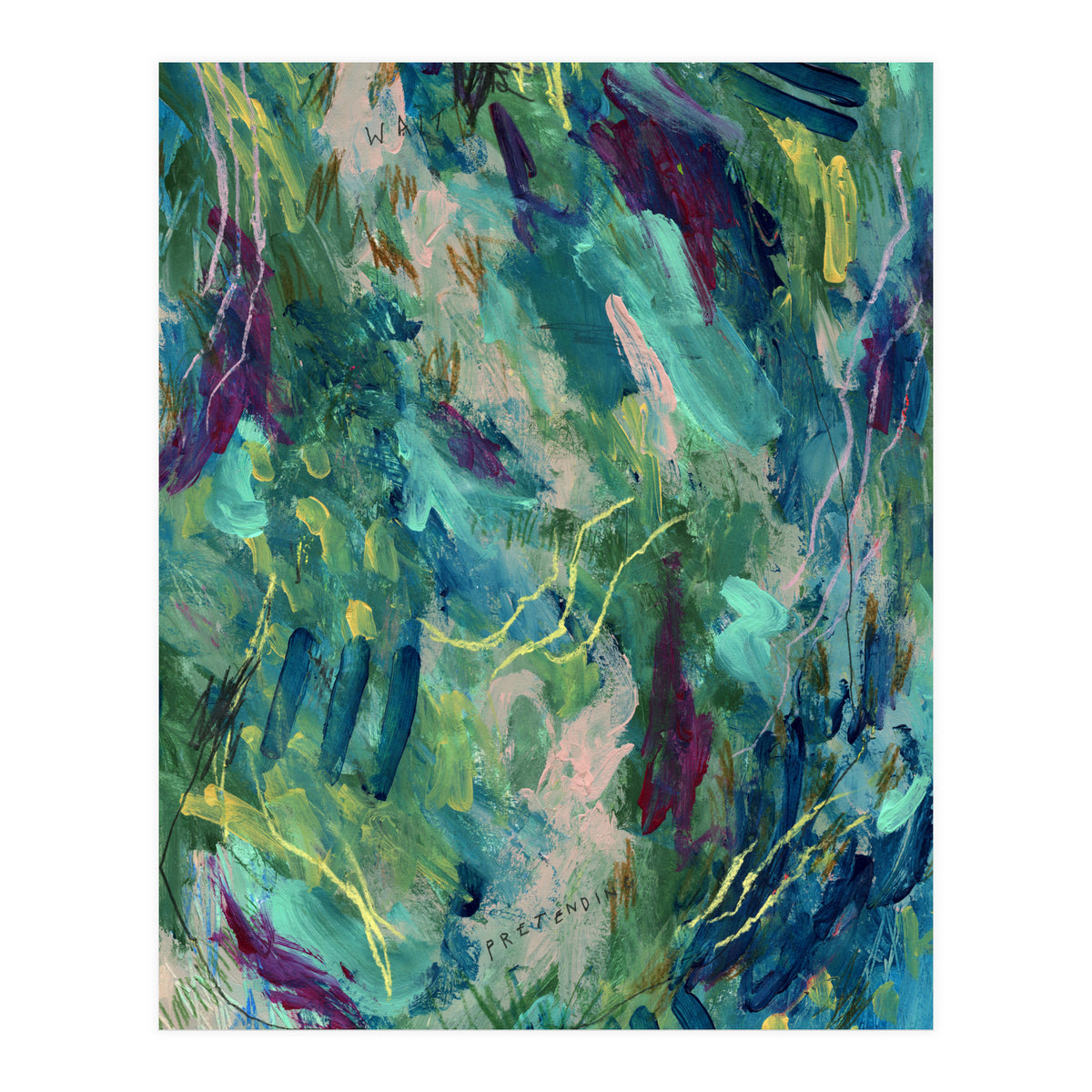 Greenery Clutter 4 (Print Only)