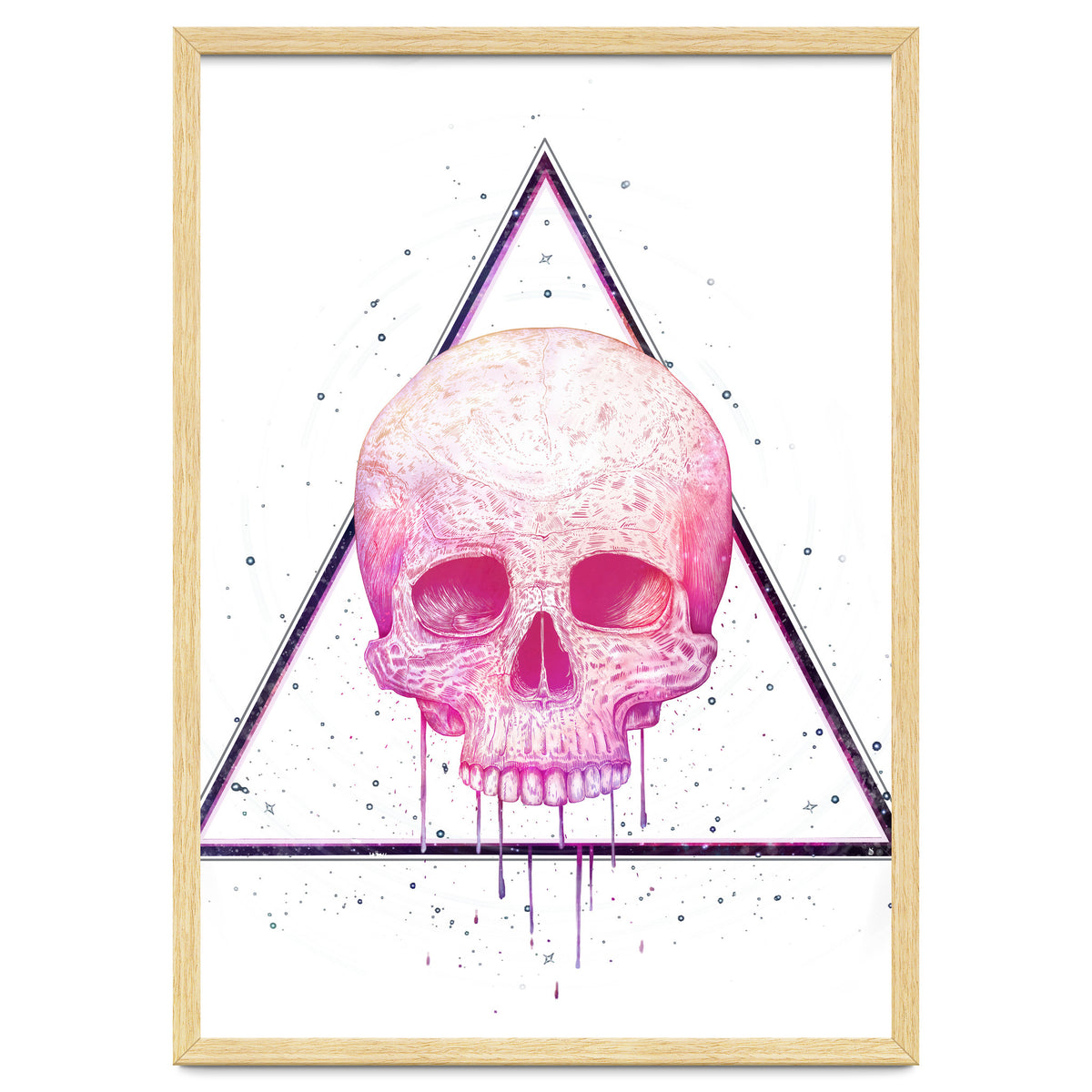 Skull In Triangle