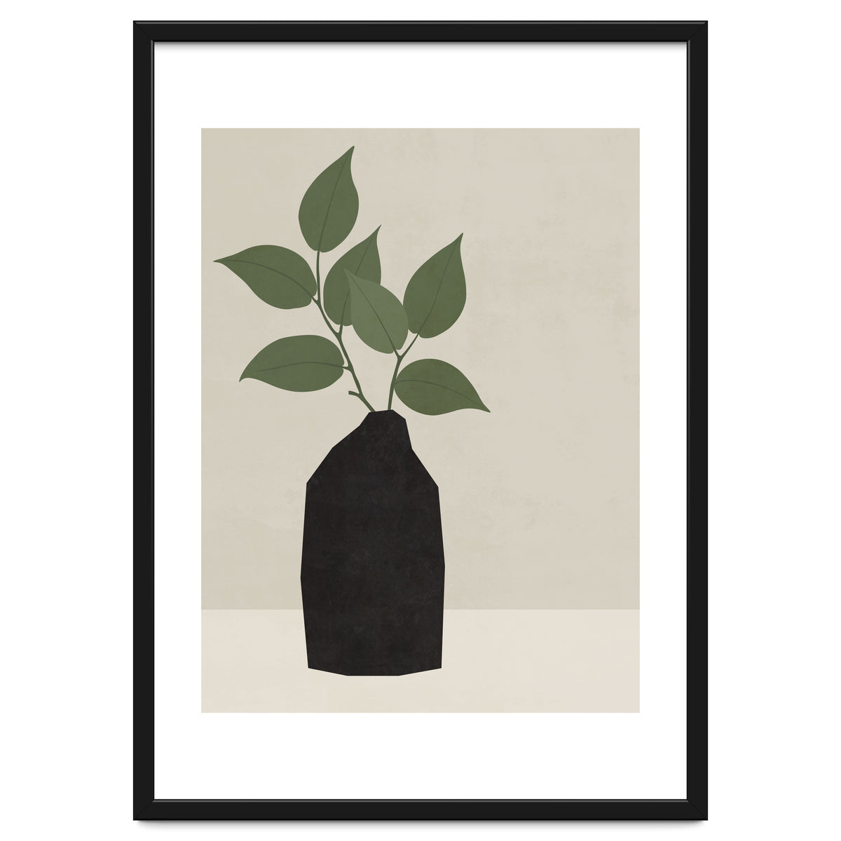 BLACK VASE