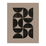 Mid-Century Modern No.24 - Woodblock Print (Print Only) thumbnail