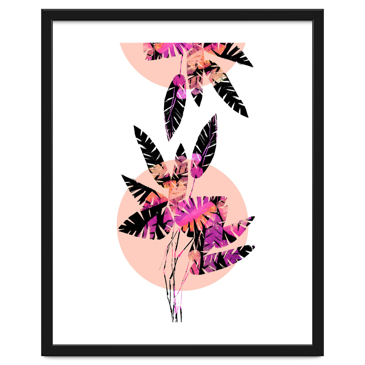 Pink Plants on Coral