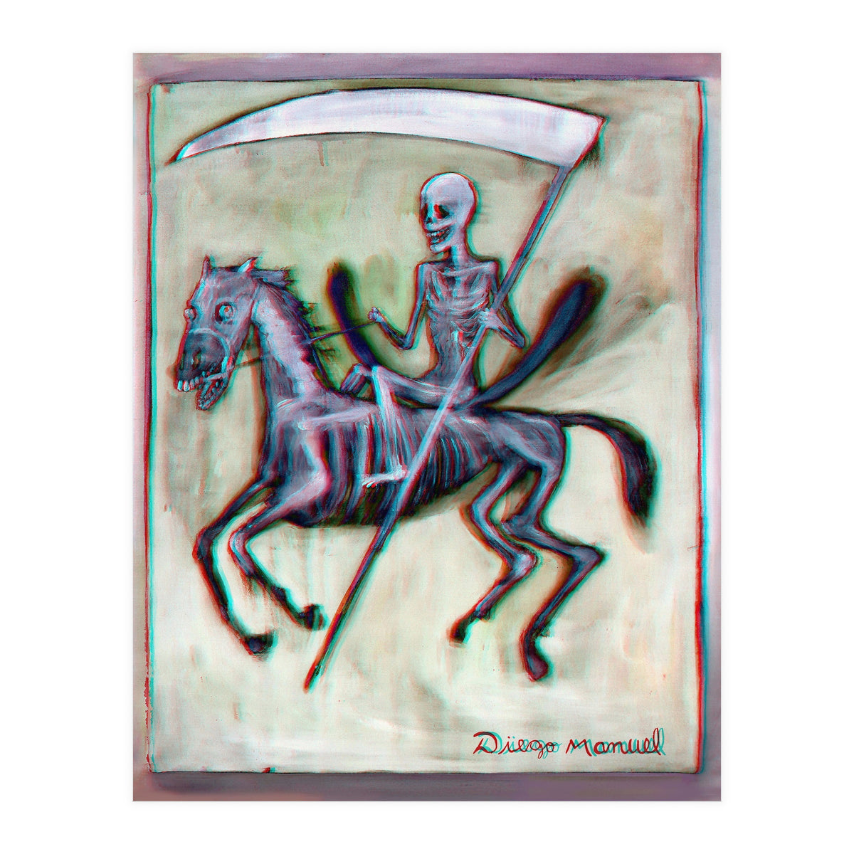 La Muerte 2 3d 2 (Print Only)