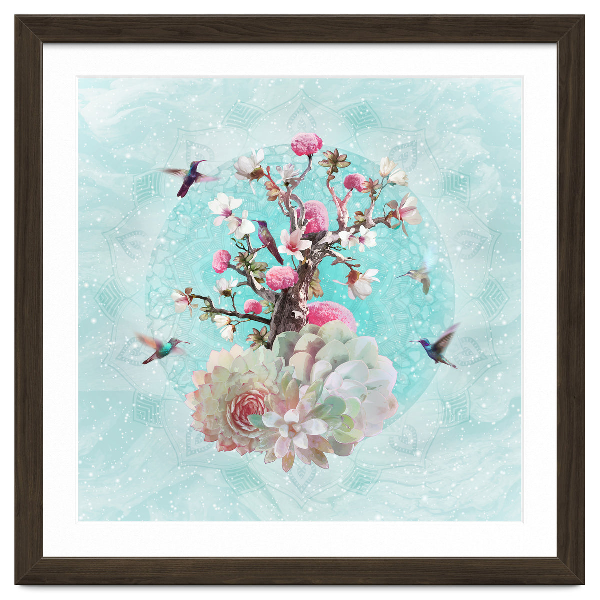 Floral Hummingbird
