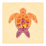 Tropical Sunset Sea Turtle Design (Print Only) thumbnail