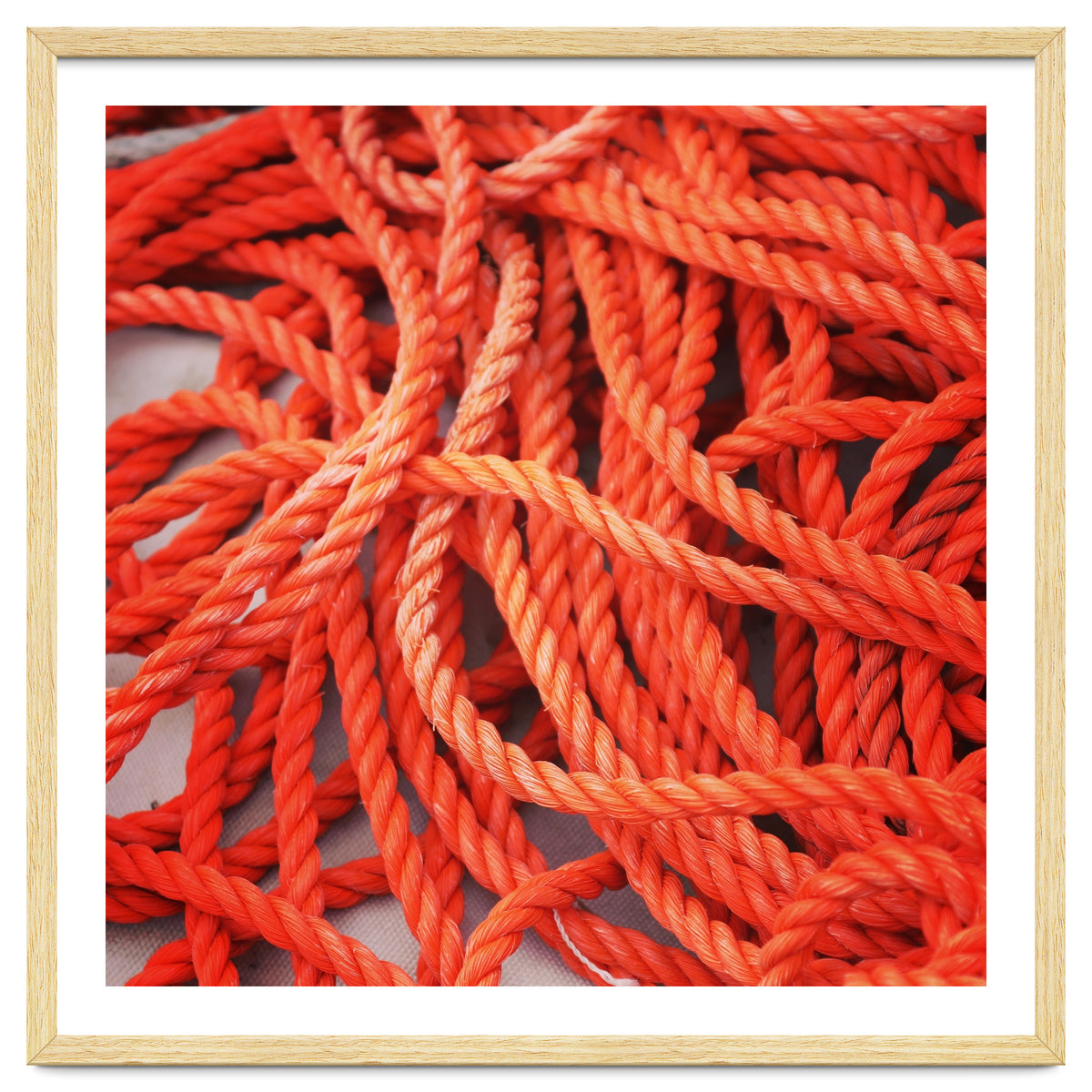 Orange ropes