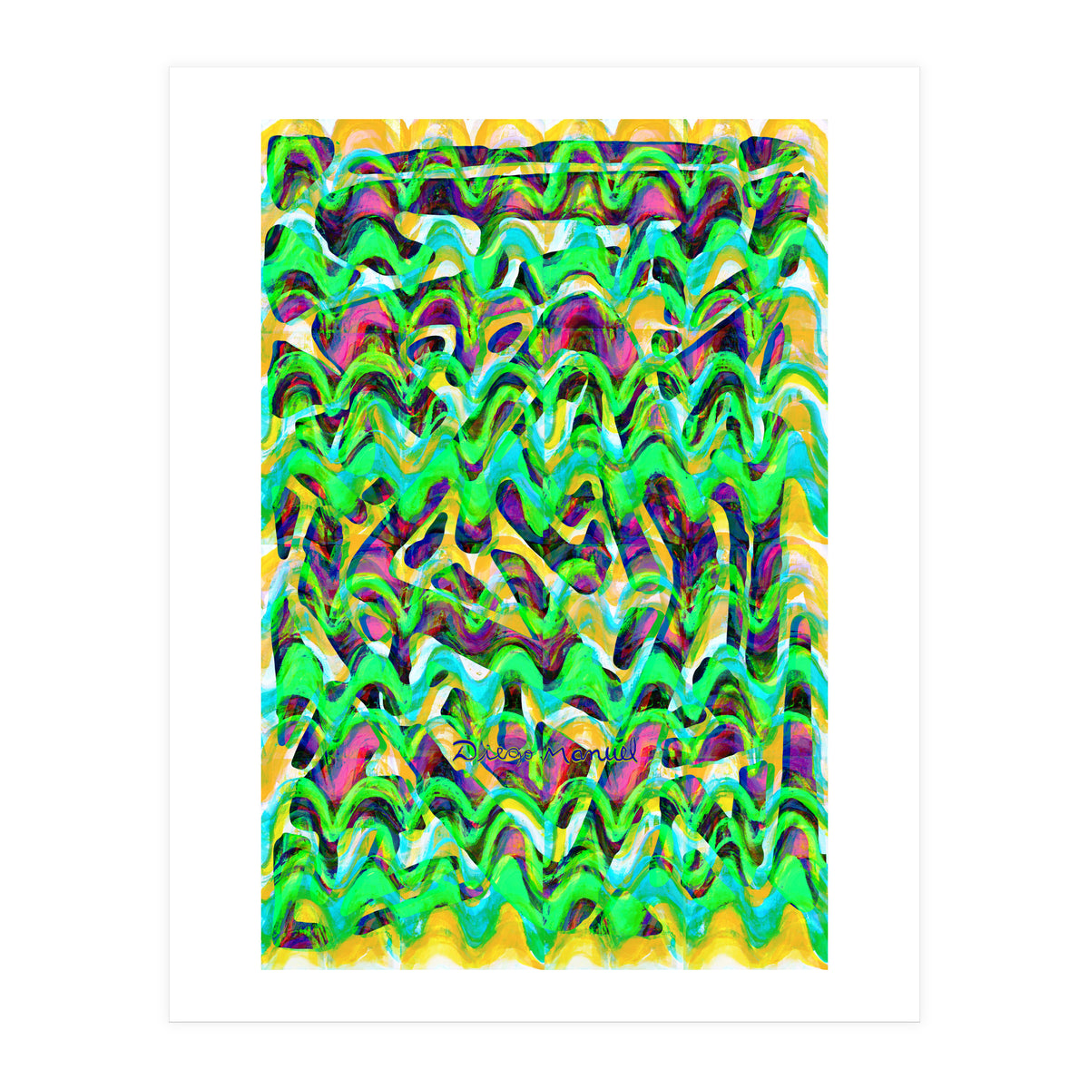 New Graffiti B 32 (Print Only)