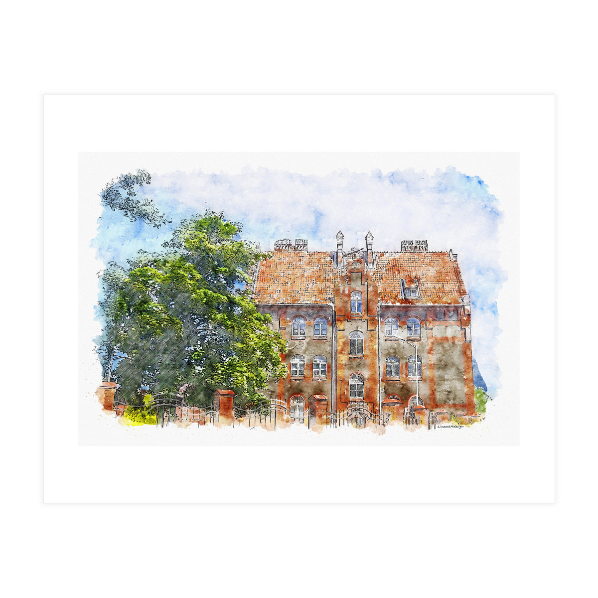 Old Home (Print Only)