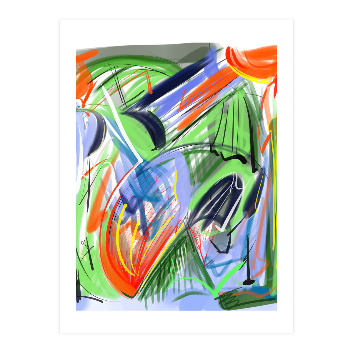 Faith, love and hope (Print Only)