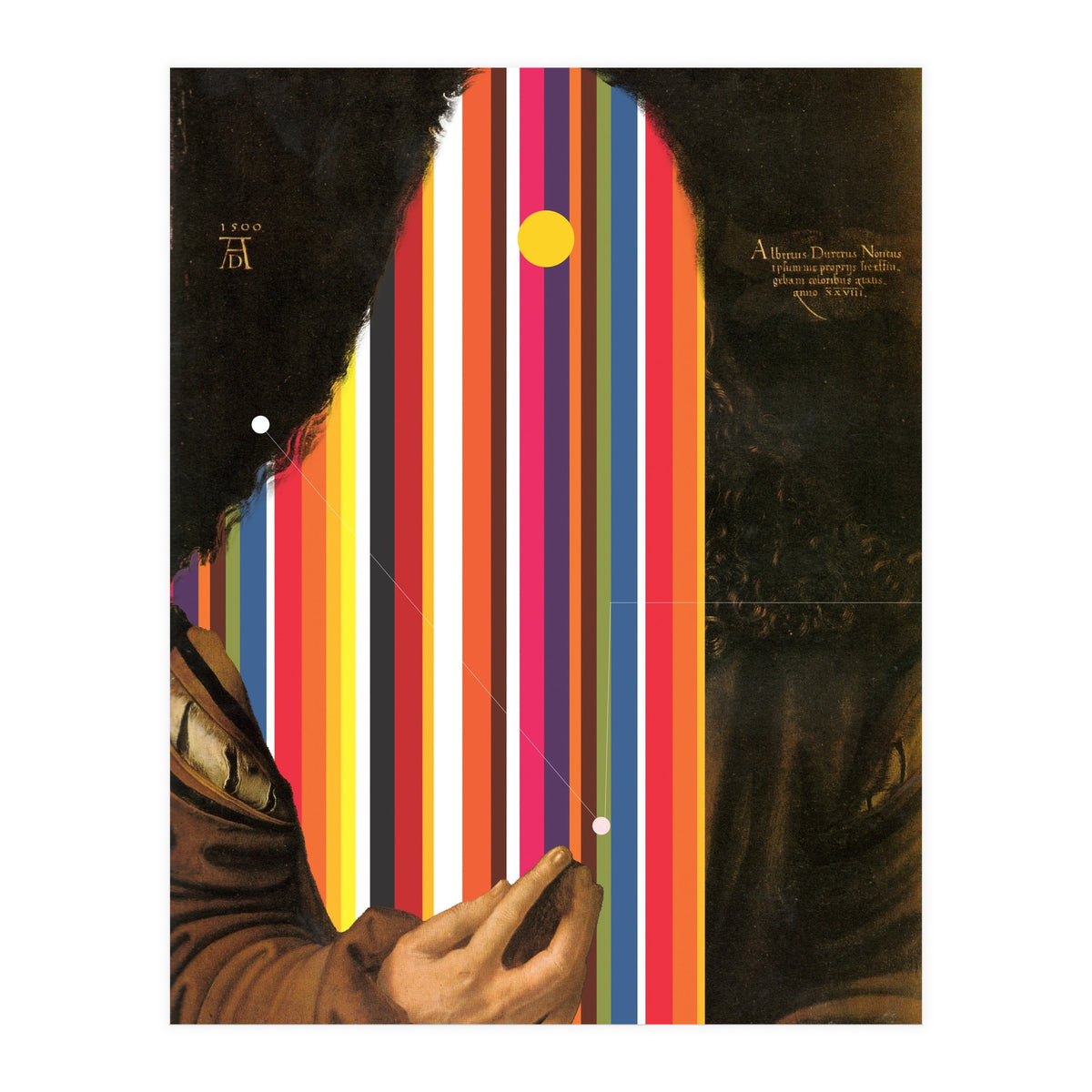 Dürer In Stripes (Print Only)