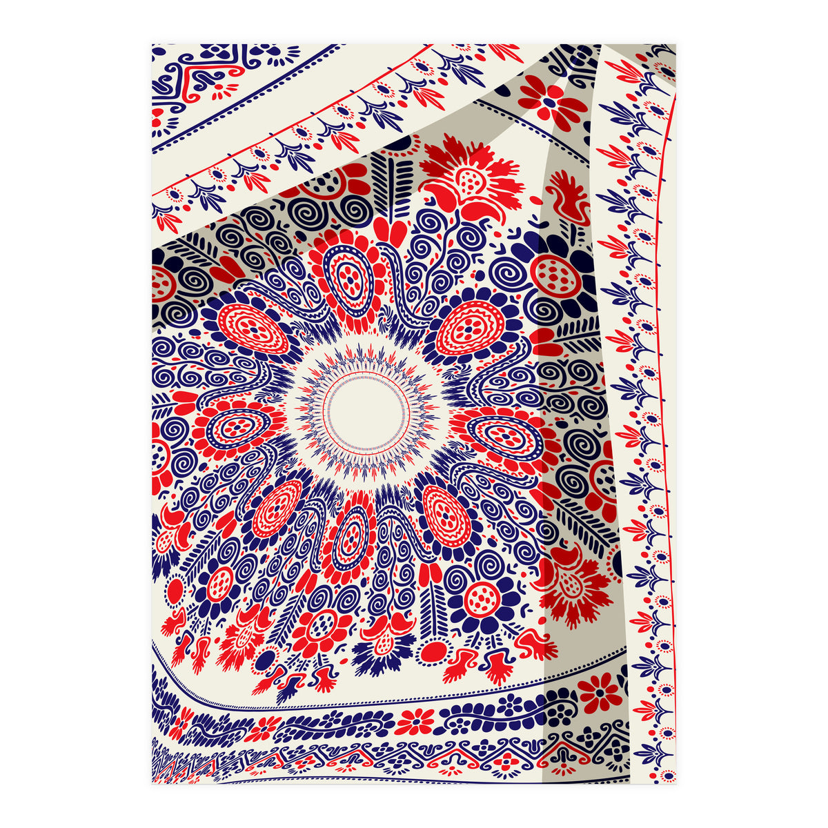 Romanian embroidery background 39 (Print Only)