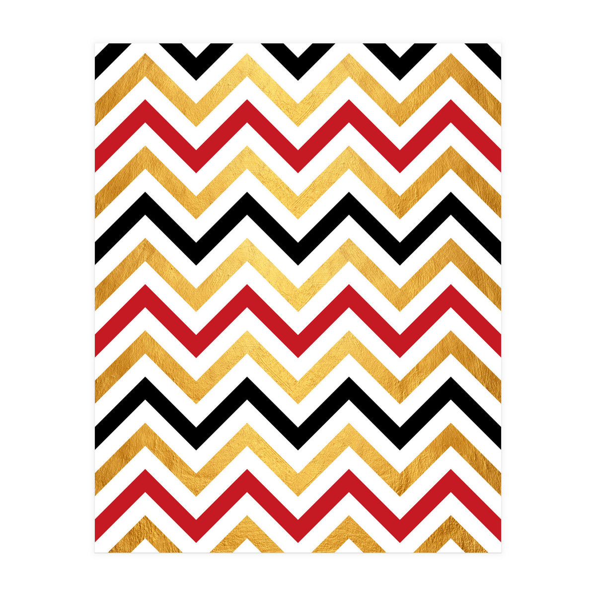 Chevron Golden II (Print Only)