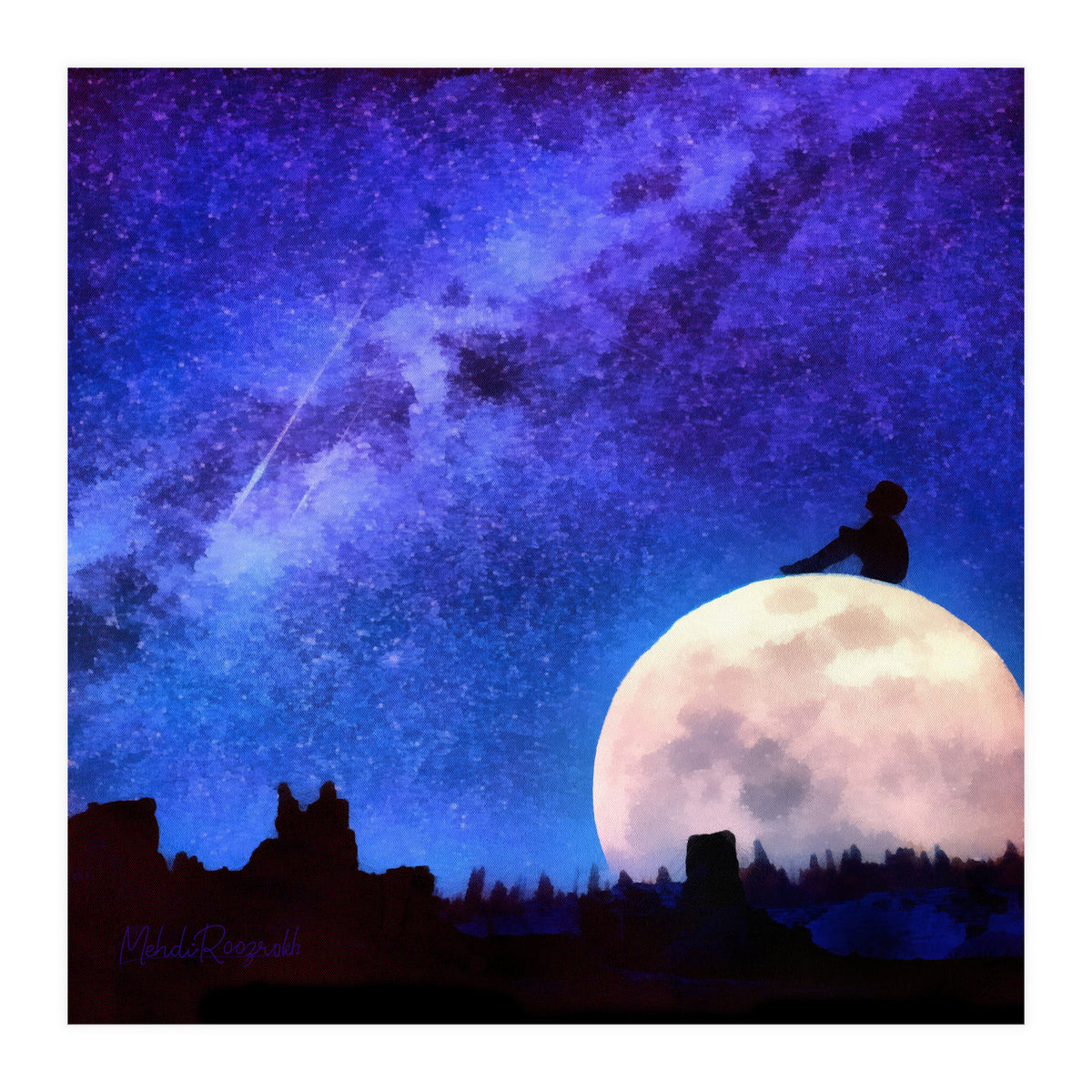 Around Night (Print Only)