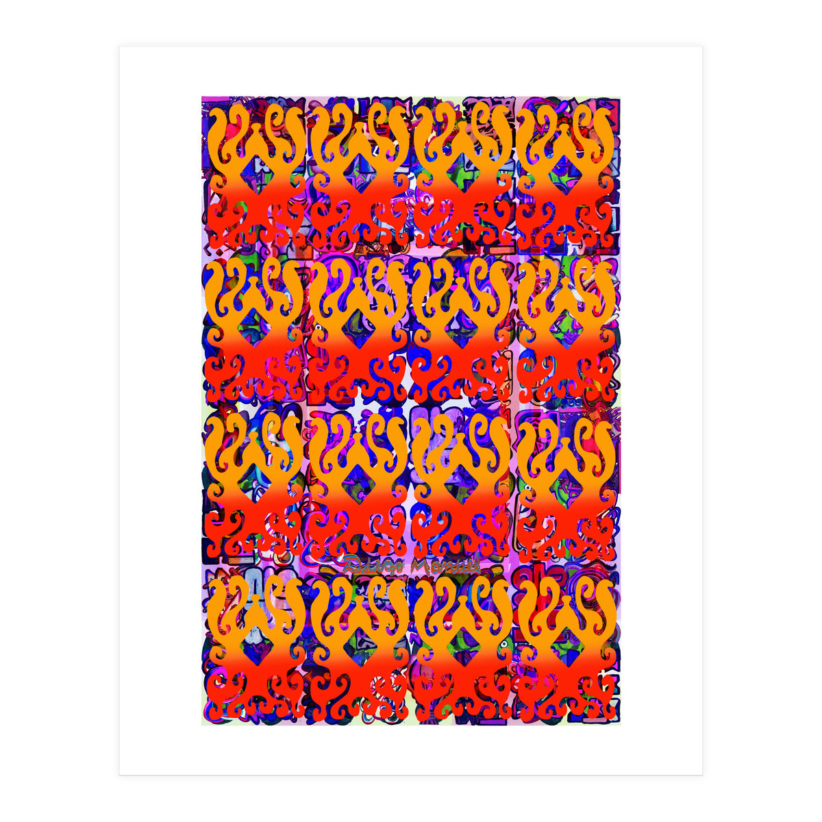 Tapiz Perfiles 2023 20 (Print Only)